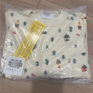 Hanna Andersson Hannajams Holiday Family Pajamas with Forest House Print